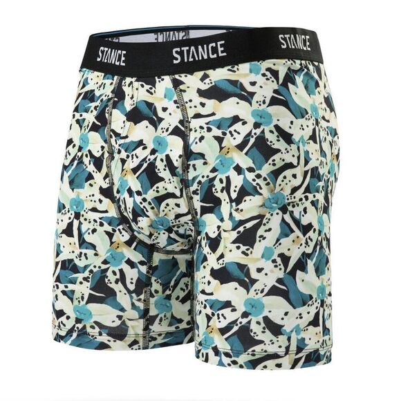 New Stance Boxer Brief Shorts Green/Blue Surf Tubeular S (30"-32") Poly Blend - Picture 1 of 11